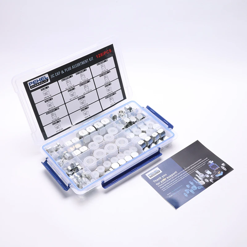 Hydraulic Adapter Jic Plug/female Plug For All Sizes Assortment Kit