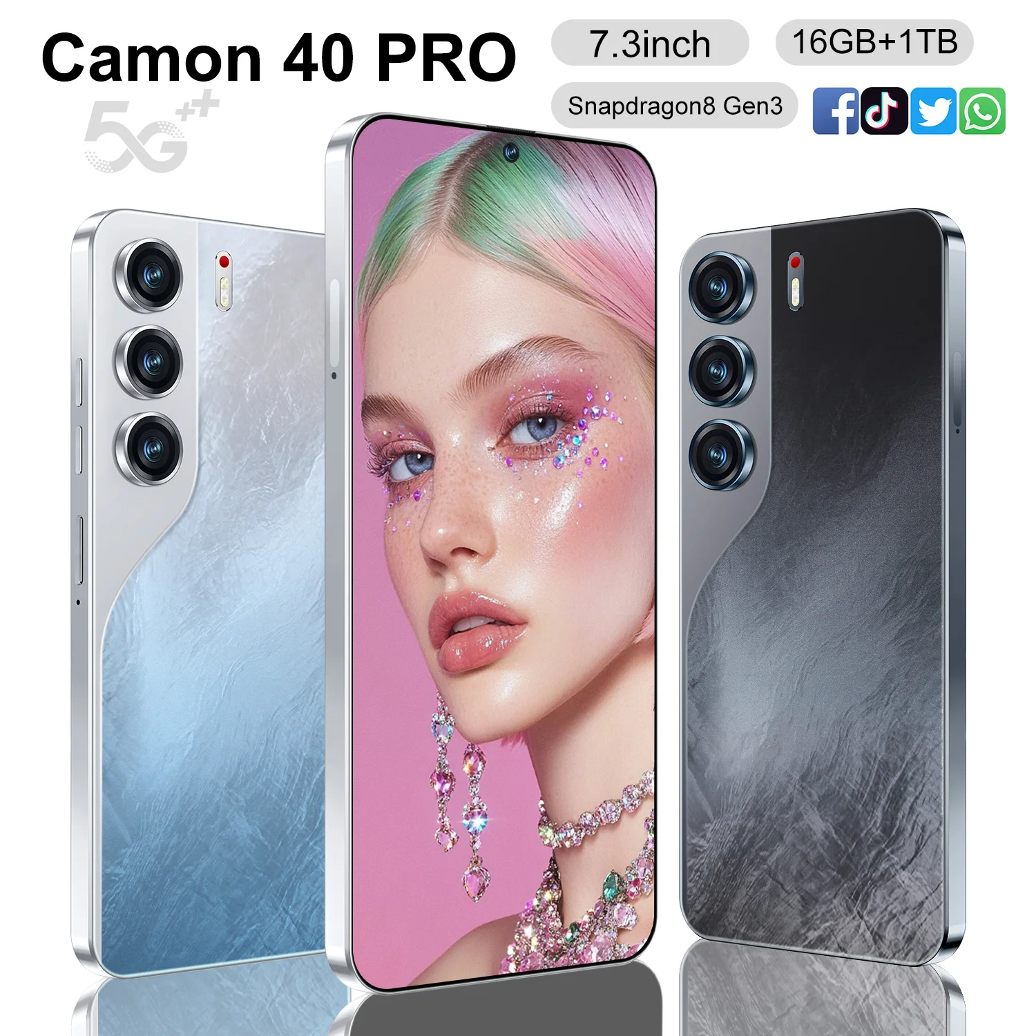 2025 Camon 40 Pro Global Version Android 5G Smartphone Unlocked