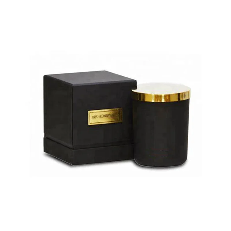 Luxury Custom Candle Jar With Lid And Gift Box Custom Candle Box Candle Gift Box Buy Candle