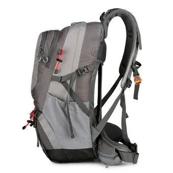 Large Capacity 50L Waterproof Backpack for Outdoor Sports Mountaineering & Travel with Steel Bracket & Rain Cover for Hiking