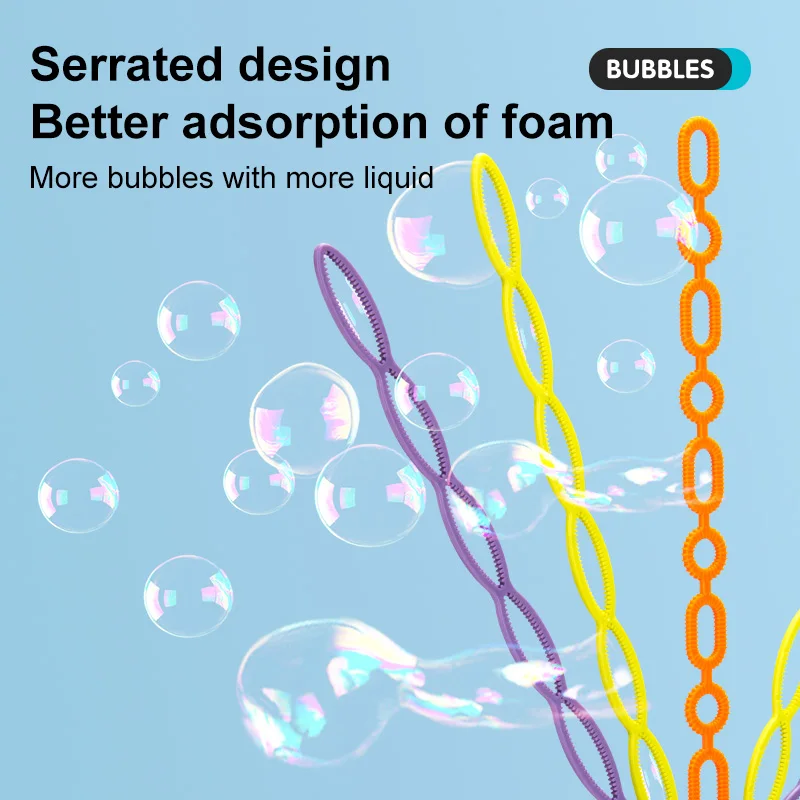 Палочка для мыльных пузырей 33 отверстия
