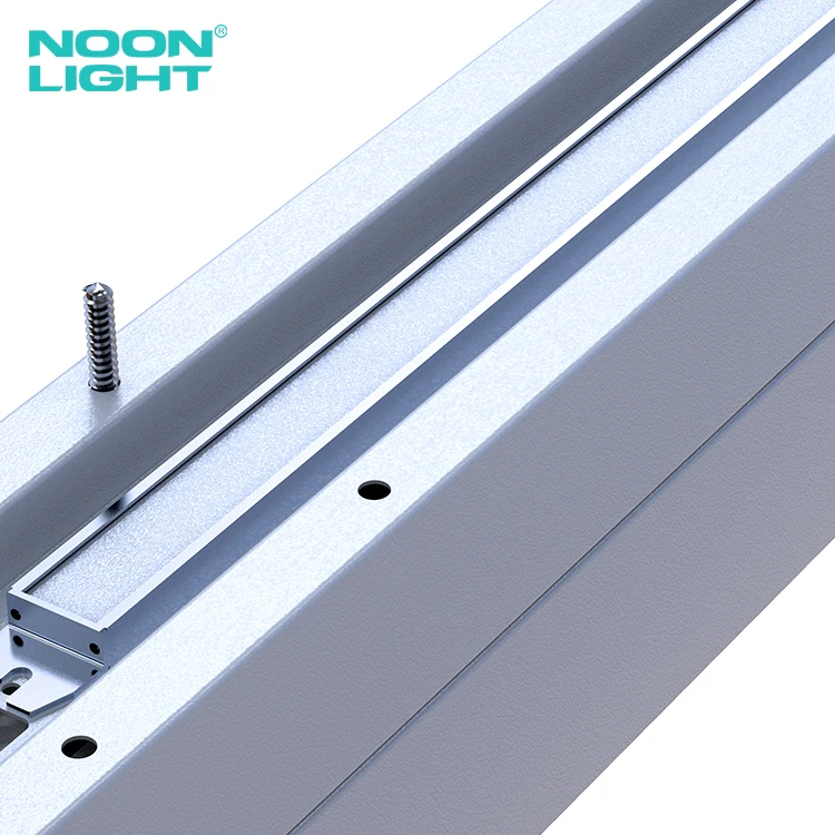 High Quality 3000K 4000K CCT Selectable Commercial Suspending Led Light Office Linear Pendent Light Home Appliances
