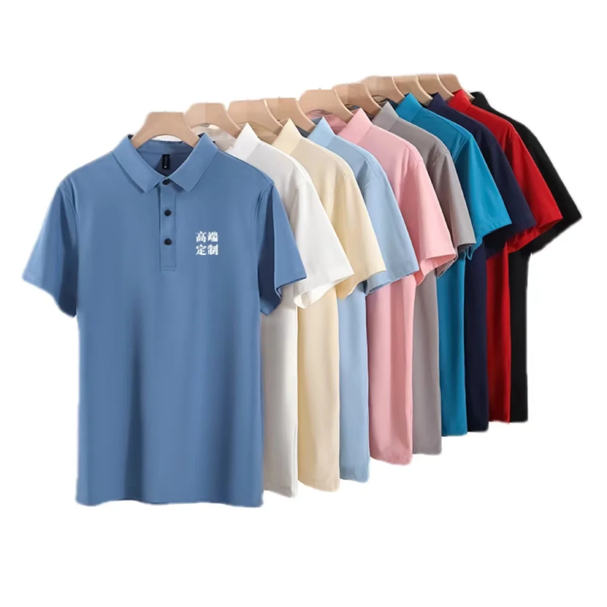 DCY Wholesale Clothing Polo Round Neck T Shirts for Unisex,Customized Polo T-Shi