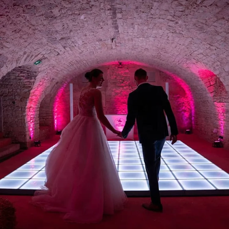 Magnetic Interactive Led Dance Floor for Wedding Party