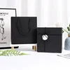 Etiqueta redonda negra; 20*20*9 (caja de regalo + bolsa de regalo)