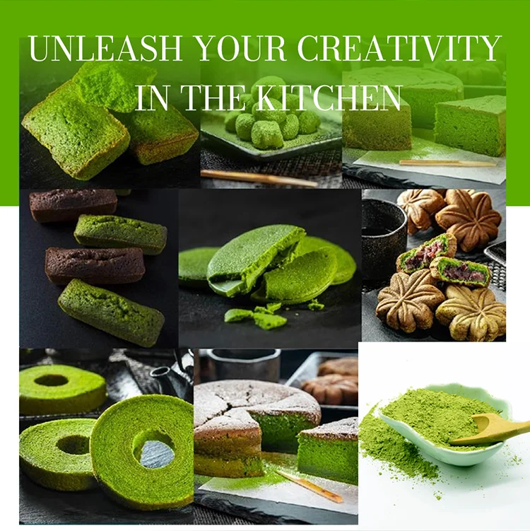 Chinaherbs Private Label 100% Pure Ceremonial Grade Matcha Powder Green Tea Plants Wholesale Natural Energy L-Theanine Macha Tea