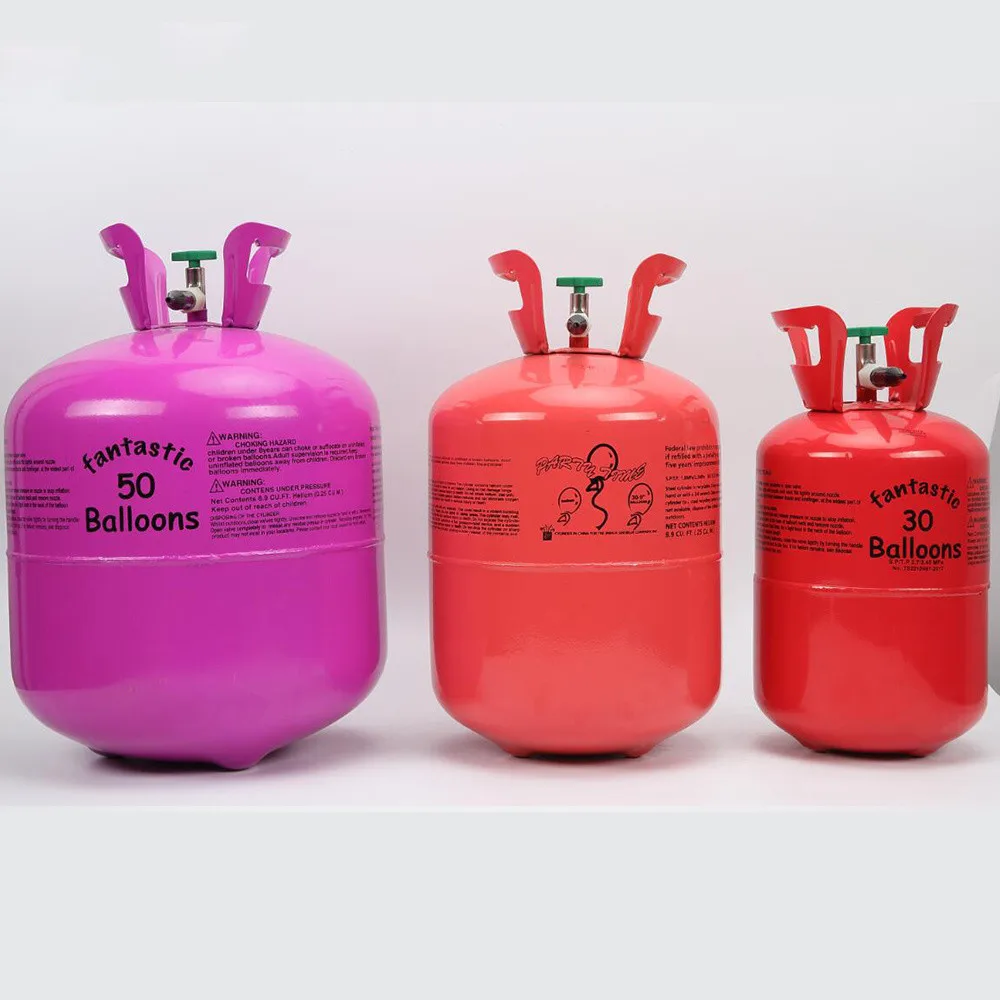 Contains Helium 7L 13L 22L Helium Tank Filling 30 50 70 100 Balloon Helium tank Cylinder for Balloons Christmas Party