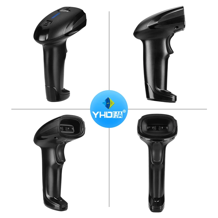 Yhd1100l+ 1d Laser Wired Barcode Scanner With Stand Yhdaa Barcode