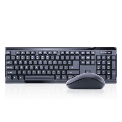 Thunder Wolf TF100 Wireless Keyboard and Mouse Set Business Office Home Set