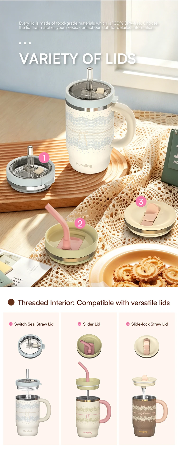 Comfortable Handle and Portability