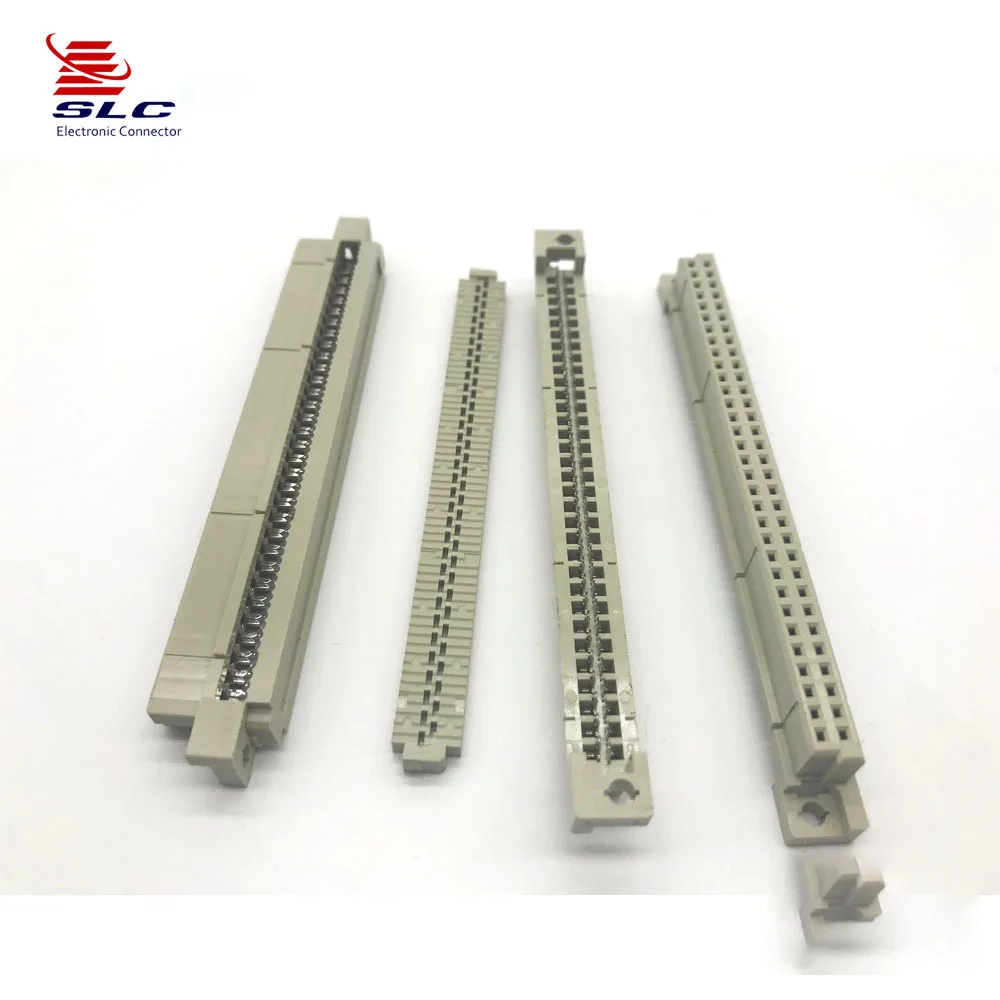 3-мя рядами красивых 32 Pin типа B DIN 41612 женский idc Тип евро разъем