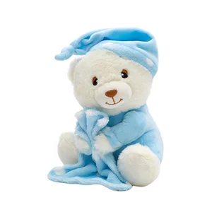 Wholesale Promotional Custom Soft Plush Teddy Bear Toys Eco-Friendly Stuffed Animals with PP Cotton Filling