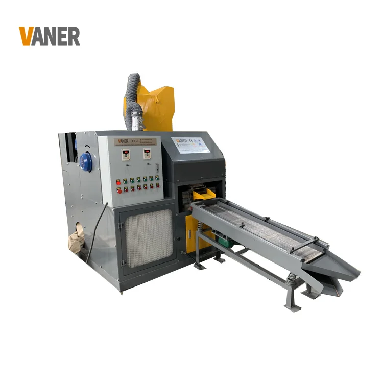 VANER V-C06 wire and cable recycling machine wet copper granulator waste scrap copper wire granulator sale price