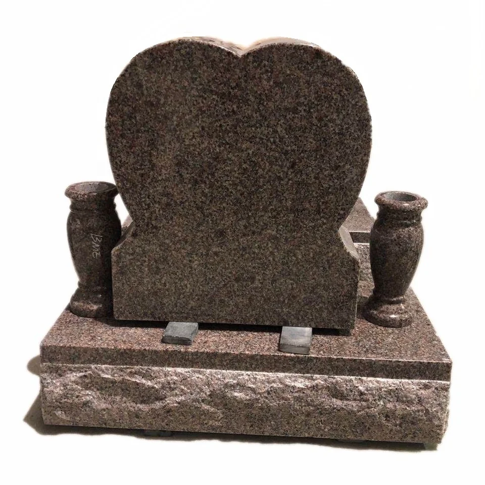 Natural Granite Customized Sizes And Designs Flower Vases For Headstnes ...