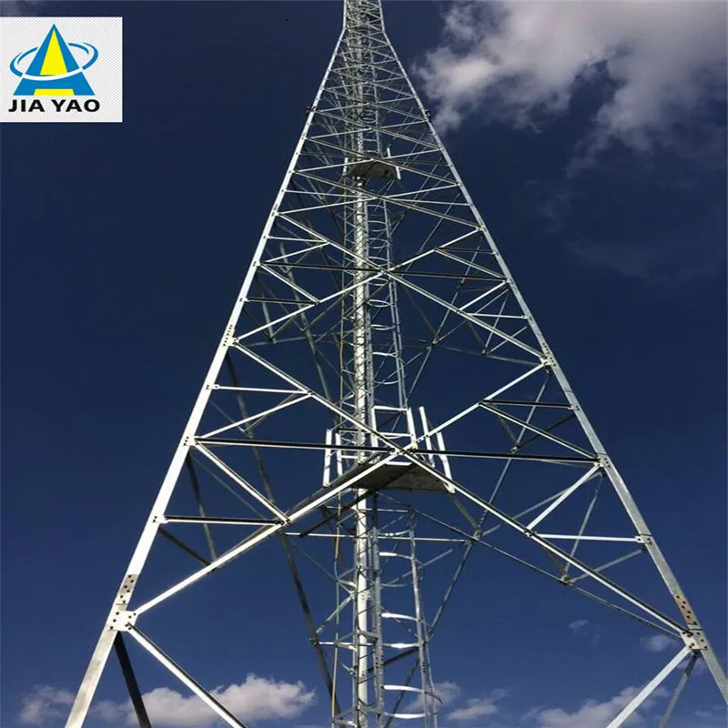 20m 3 Leg Lattice Self Supporting Triangular Steel Wireless Telecommunication Gsm 5g Radio Wifi Cell Cellular Antenna Bts Tower