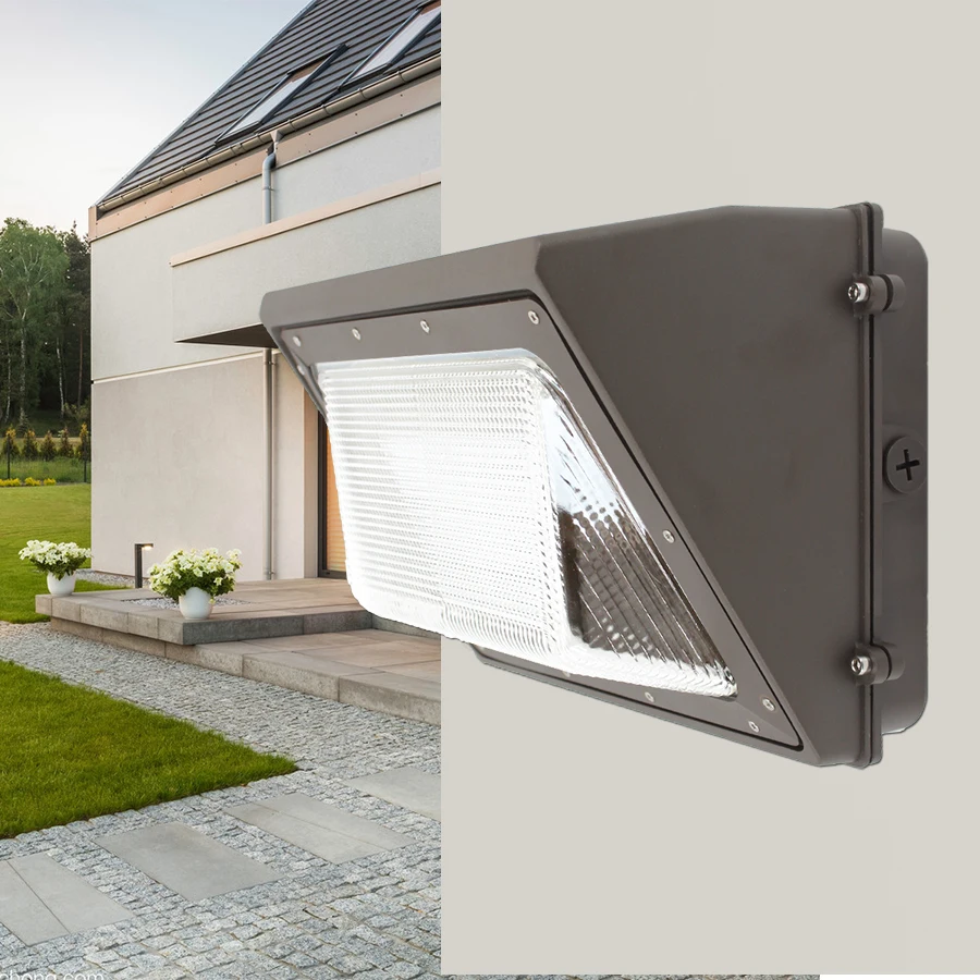 Anti-ijs LED-wandarmatuur 25W-120W 5000K Daglicht IP65 Noordse klimaat buiten vierkante wandlampen met koudebestendigheid -40°C