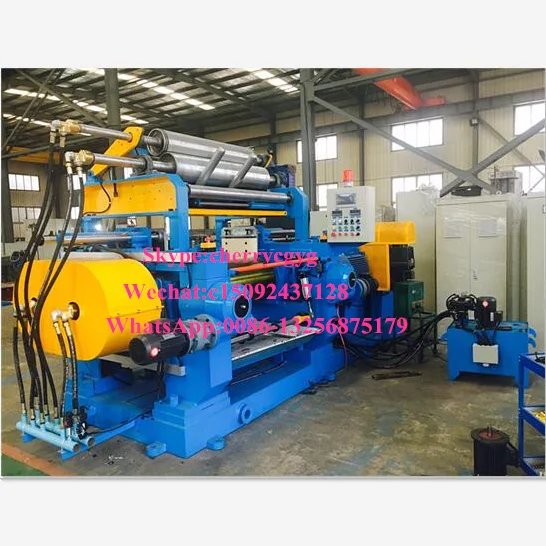 XK-450D Automatic Stock Blender Two Roll Open Mixing Mill / Rubber Mixing Mill / Open Mixer