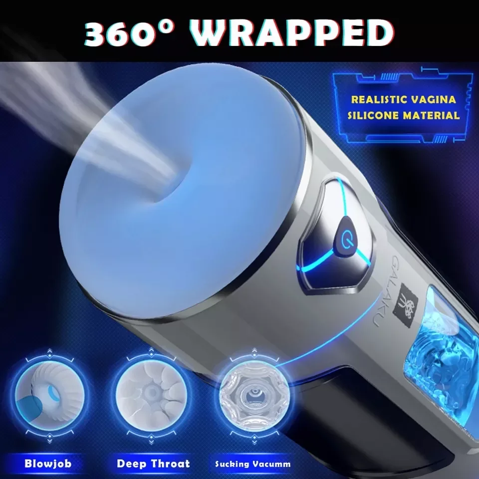 Original Bluetoothes App Pussy Sex Machine for Men Vibrating Real Vagina Vibrator Male Masturbator Sex Toys for Man
