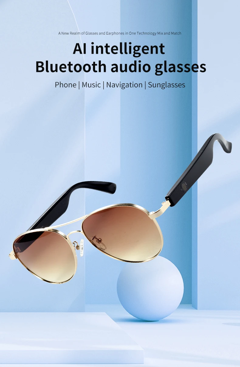 Welcome OEM Order, Factory Whole Selling Smart Wearable Headset Mz03 Women Fashion Sunglasses Navigation Voice Assistant Men Outdoor Music Smart Glasses With Bt Speaker - Buy Smart Glasses smart Wearable Headset smart Glasses With Bt Speaker