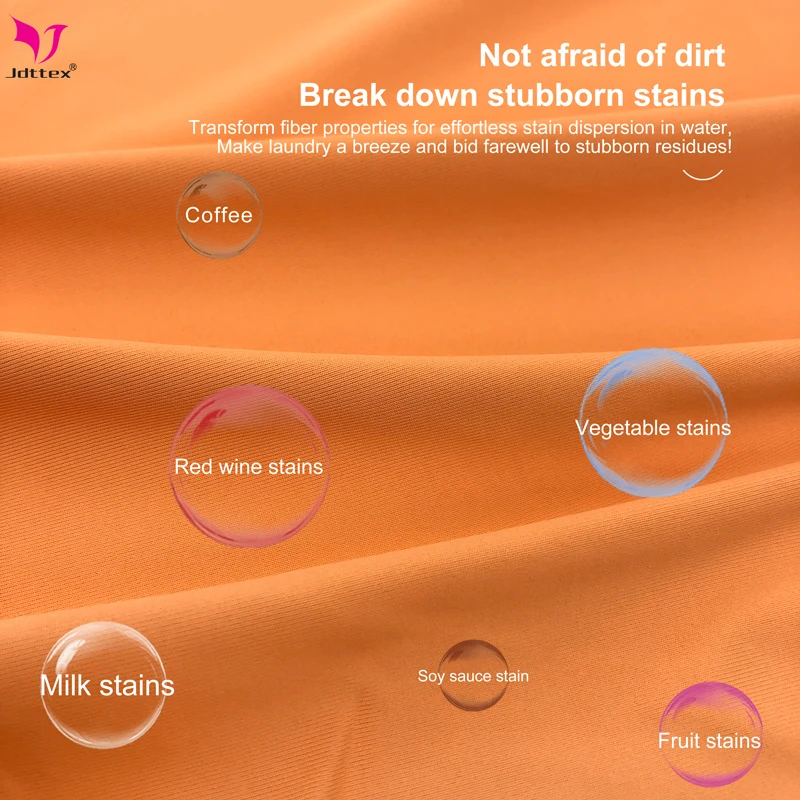 Bio Based Nylon Easy to Clean Cool Feeling Moisture Wicking Functional Spandex Stretch Fabric for Sports Wear manufacture