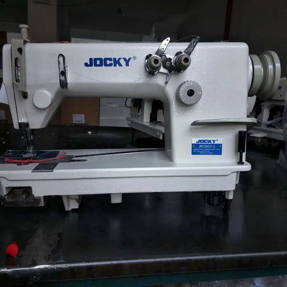 JK390-2N 2 иглы высокоскоростной двойной игловая швейная машина с фунцкией шитья закрытых