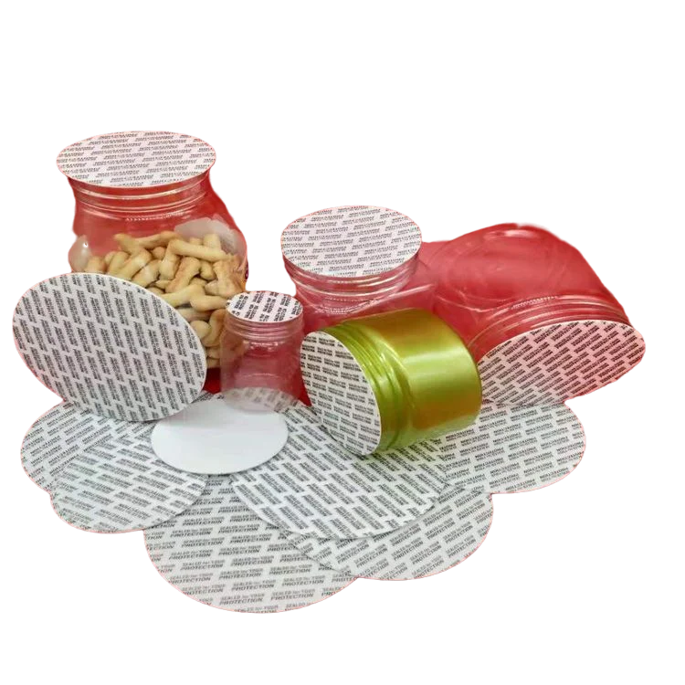Self Adhesive Pressure Sensitive Bottle Cap Safety Tamper Seals Sealing Inserts Activated Pressure Foam Gasket
