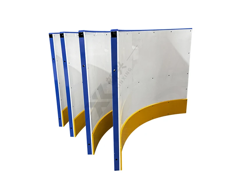 Portable Ice Rink With Refrigeration and Partial Rink Boards