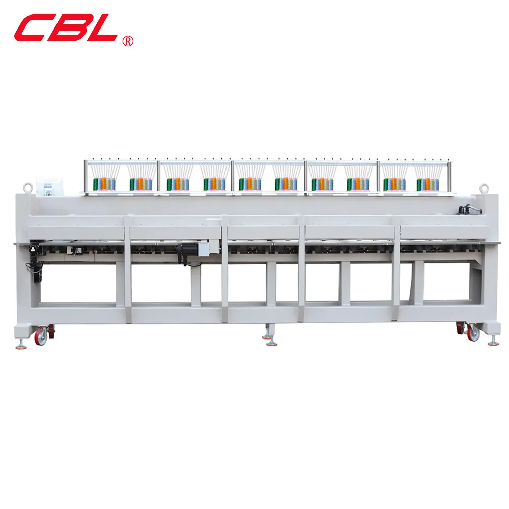 CBL 12 игл 10 головок высокоскоростная компьютерная вышивальная машина tajima