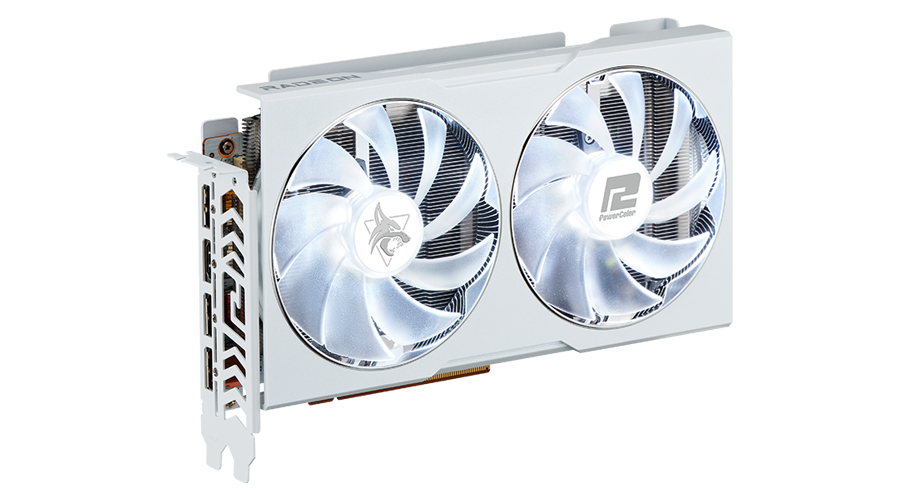 新品 POWERCOLOR Hellhound Spectral White AMD Radeon RX 6650 Xt