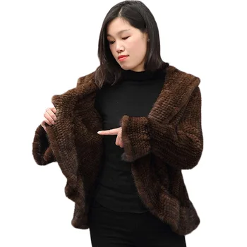 2020 Winter High Quality Women Real Natural Mink Fur Coat Women