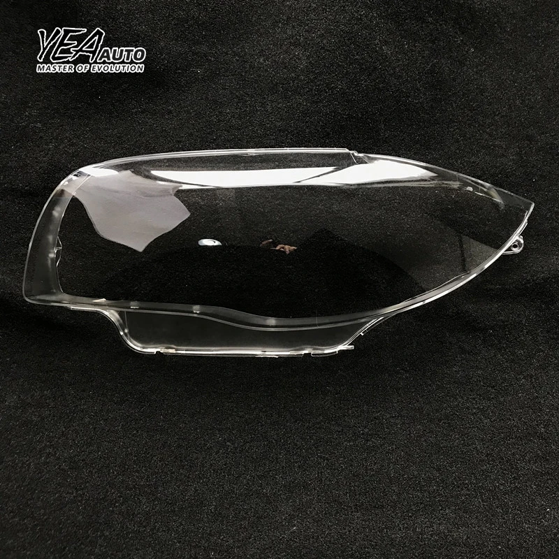 YEA AUTO Car headlight glass PC lampshade cover lens for BMW 1 series E87 headlamp glass shade lens cover 2008 - 2011