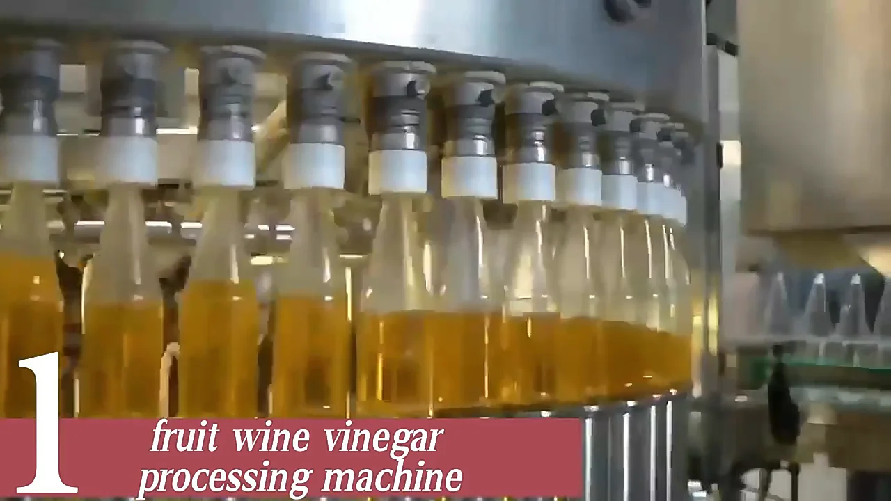 Vinegar Bottling Machine / Filling Line Buy Apple Cider Vinegar