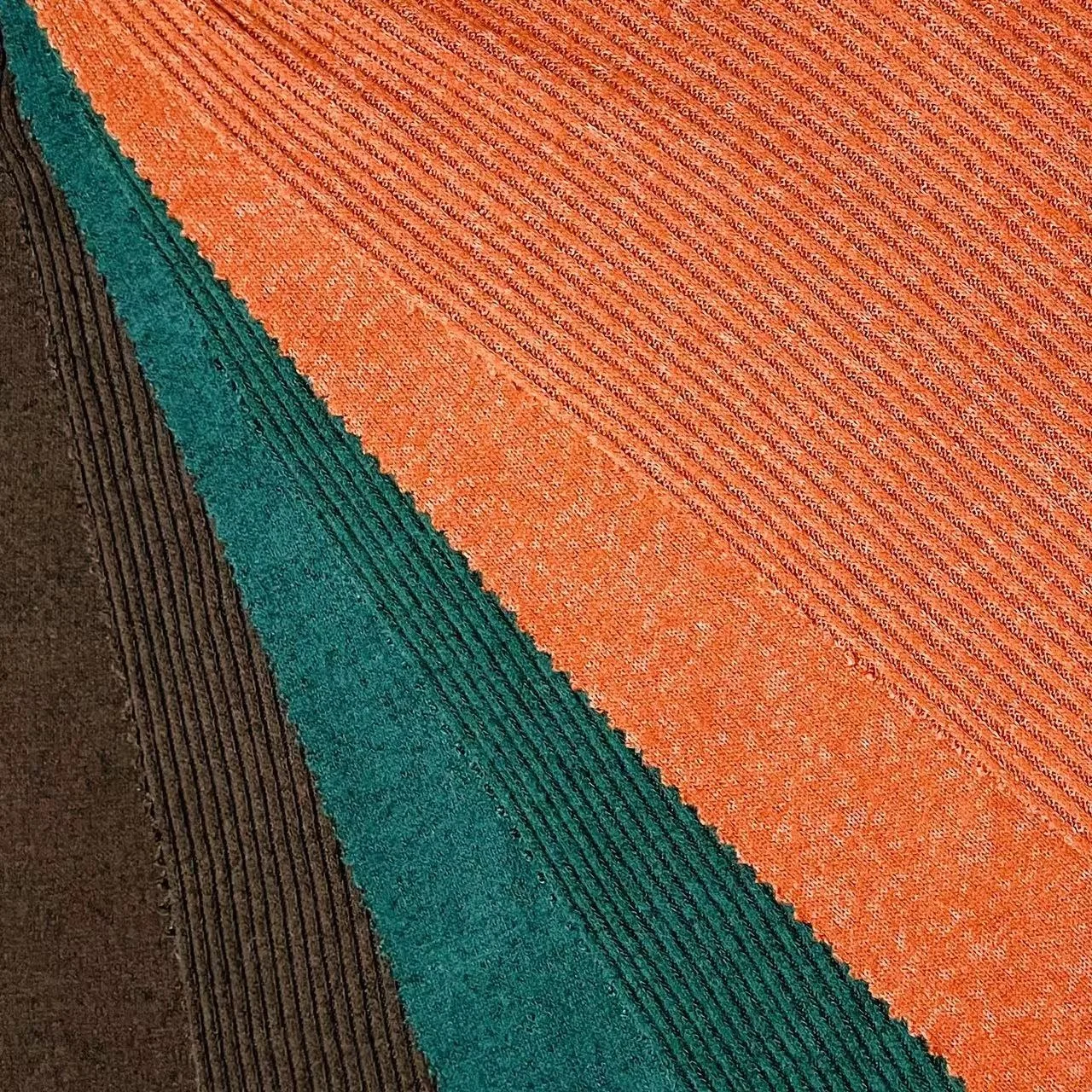 Высокое качество, низкая цена, средний вес, вискоза, полиэстер, спандекс, 2*2 рубчик, меланжевая ткань, одна сторона, Матовый для одежды