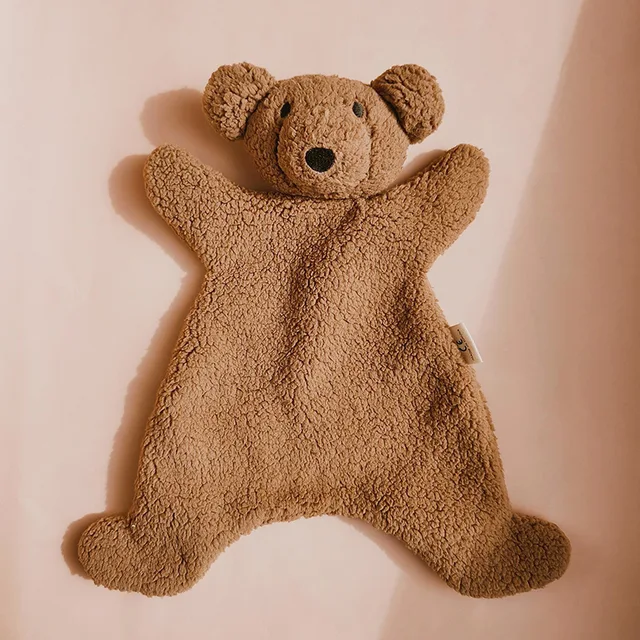 High quality Teddy Bear Lamb Plush Toy Sleeping Pillow Gift Cloth Doll Wholesale Doll Birthday Gift