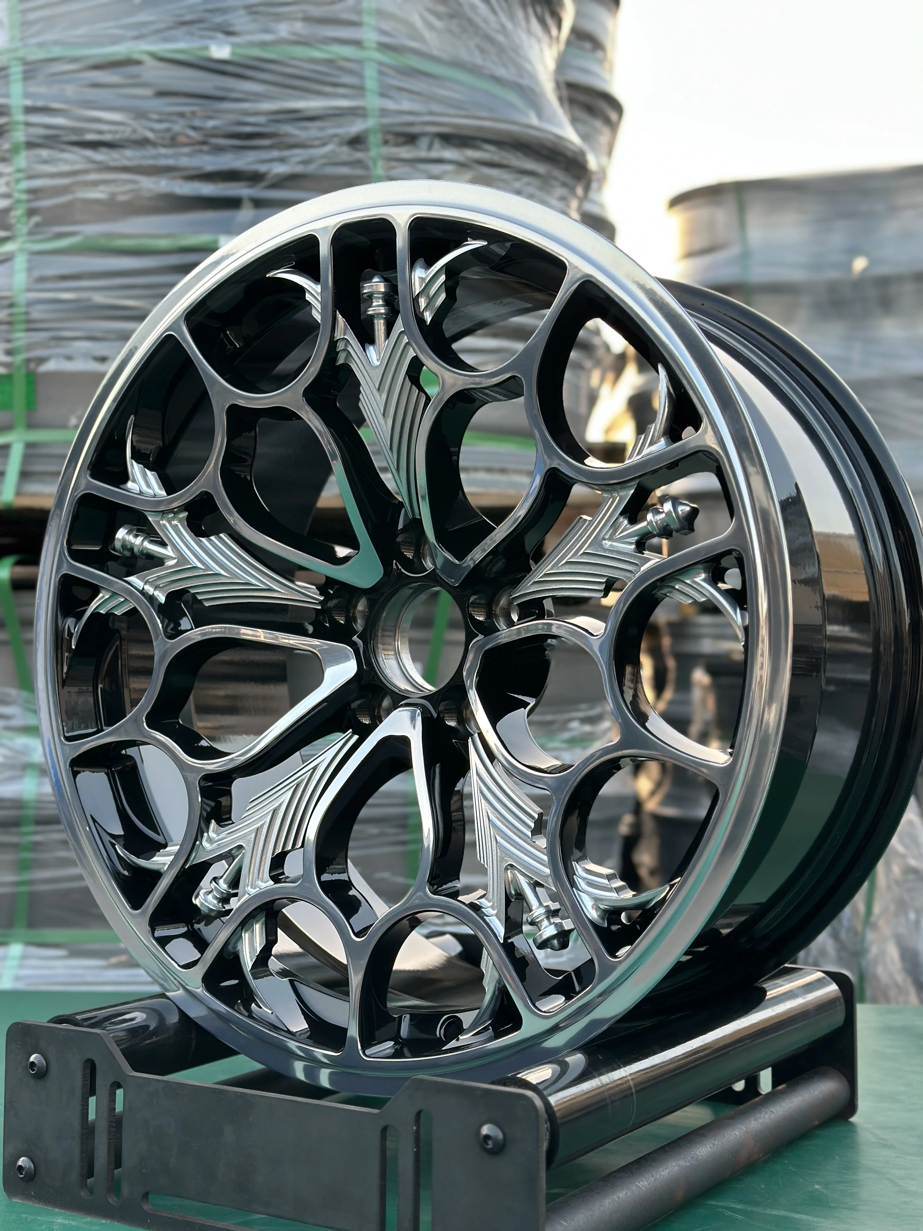 Customizable Angel Sword design forged rims 18 19 20 21 22 23 24 inch high quality wheels 5x112 5x114.3 5x120