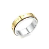 16. 6mm - Rotating  Six-Syllable Mantra - Polished, Steel Color