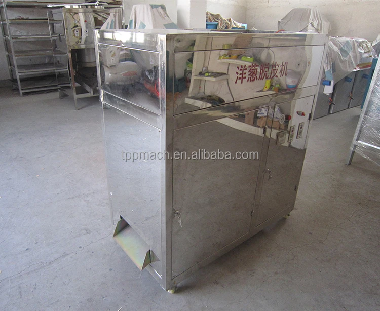 Automatic green onion skin peeler industry sale onion peeling machine