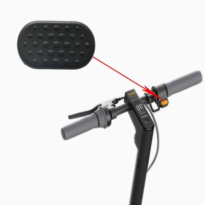 G30 Max Parts on the Accelerator Black Throttle Silicone Cap for MAX G30 Scooter Replace Original Yellow Cap