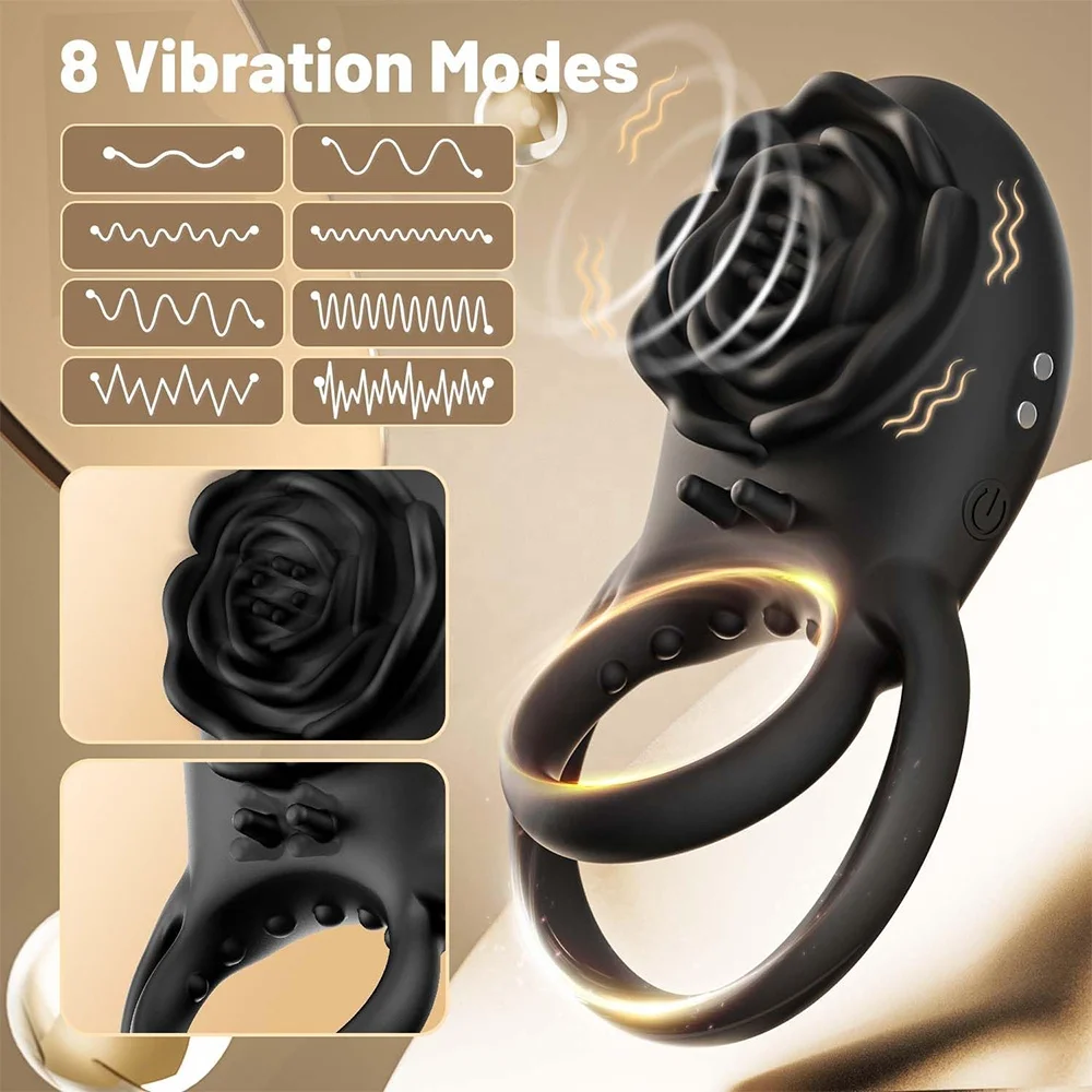 New Arrival Vibrating Cock Rings for Men Wireless Remote Control Vibrating Cock Ring Powerful Vibrating Cock Ring