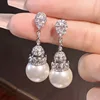 White Pearl ear studs