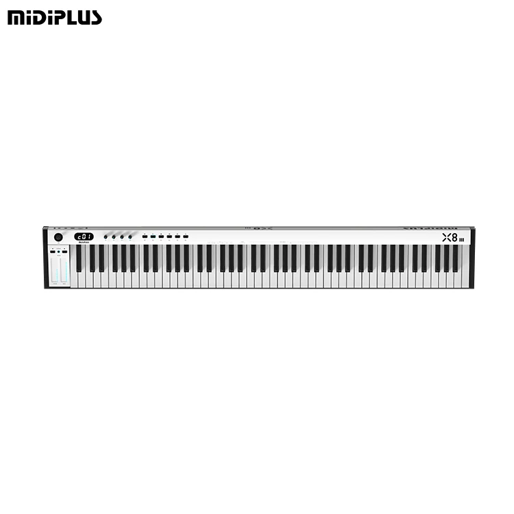 midiplus x8 pro USB キーボードコントローラー midiplus x8 88鍵midi