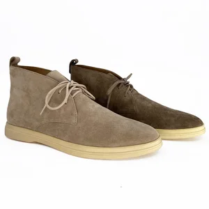 Wholesale China Manufacture Women Boots Ankle Boots Flat Sole Lace Girls Ladies Short Boots