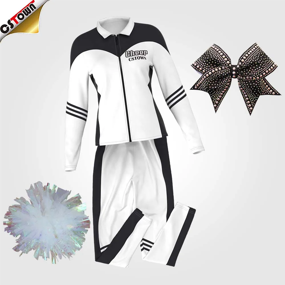 Custom Free Design Cheer Warm Up Jacket Cheerleading Practice Wear