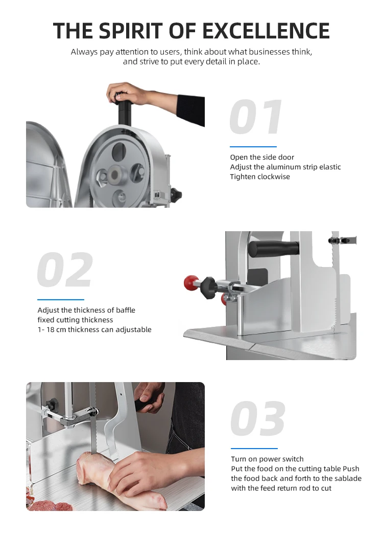 Commercial Equipment Meat Cube Cutter Pork Chop Rind Cut Machine Frozen