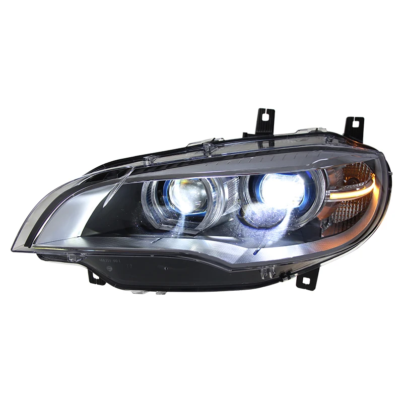 Suitable for BMW X6 2008-2014 headlight assembly E71 modified new LED ...