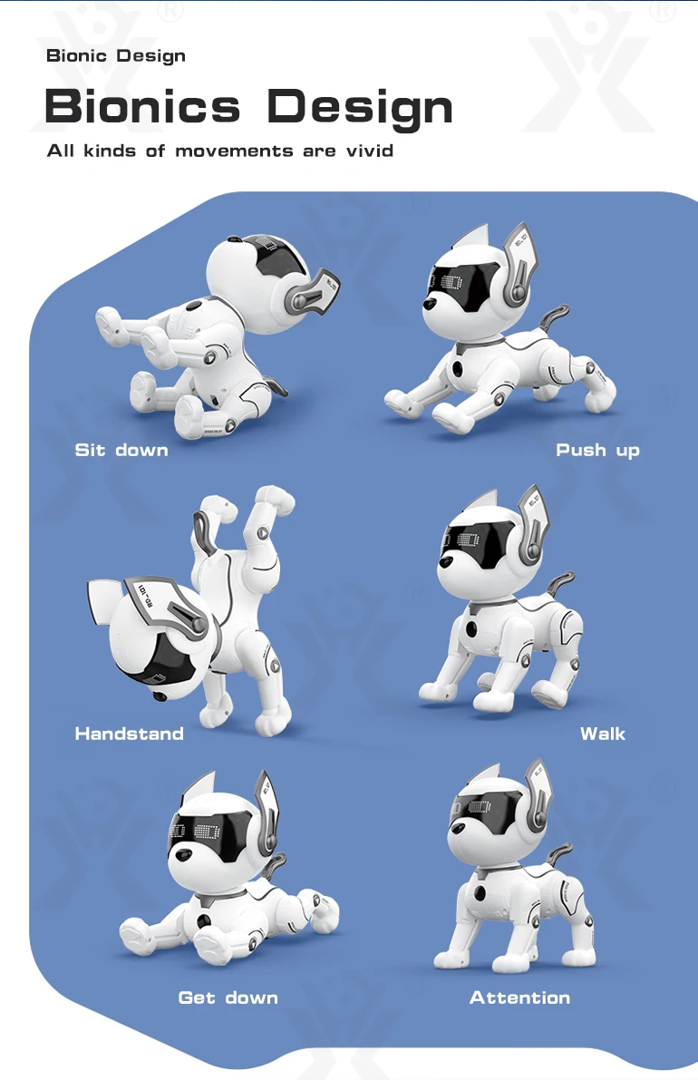Chengji shantou chenghai interactive programmable smart rc robot dog toy educational remote control dog robot