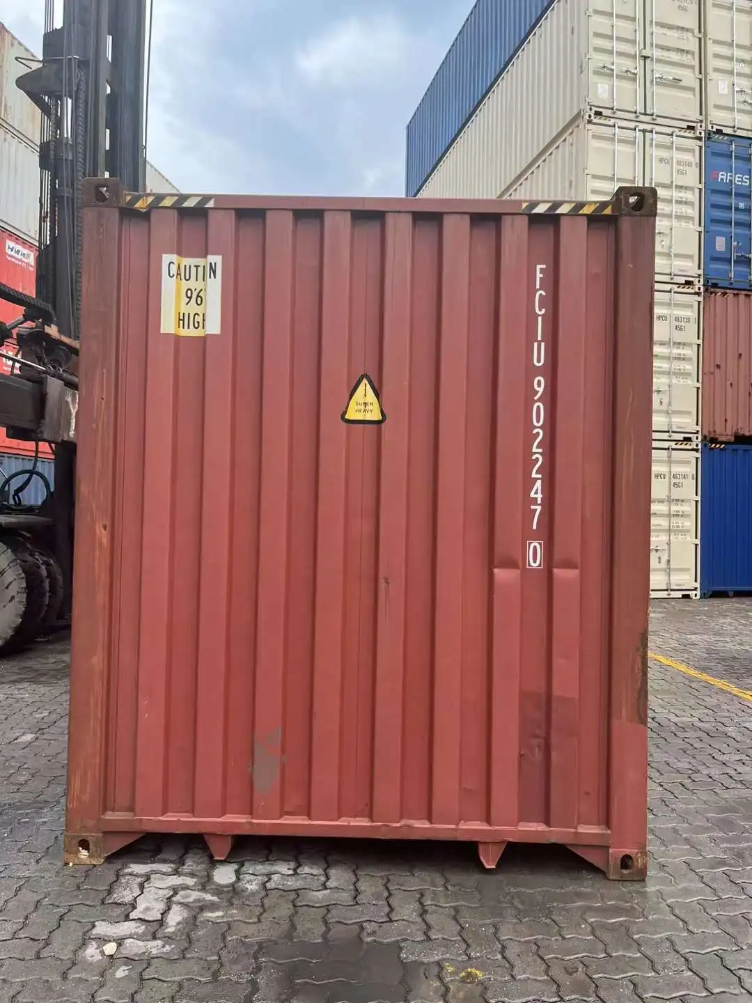 Used Cargo Worthy 40ft Shipping Container For Sale Stock In Main Ports ...