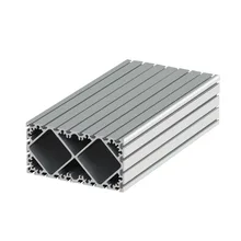160320 T Heavy Industry Slot Aluminum Profile High Load-Bearing Capacity Anodized Alloy Square Shape Offering Cutting Welding aluminum profile