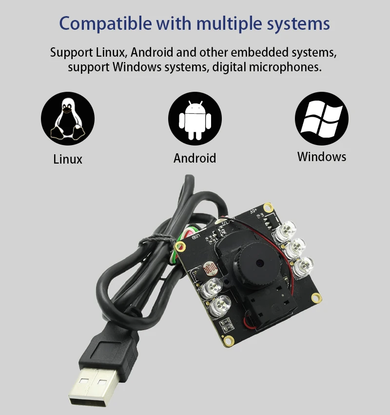USB d'origine 12mp 20x Zoom Ip 180 21Module de caméra mp 200mp 5mp 20 MP 2 Façon de la caméra audio pour synchroniser le module clignotant 8 H36087aa9ffac4459b94c3077bb3d36cc3