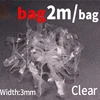 1 sac transparent 3mm